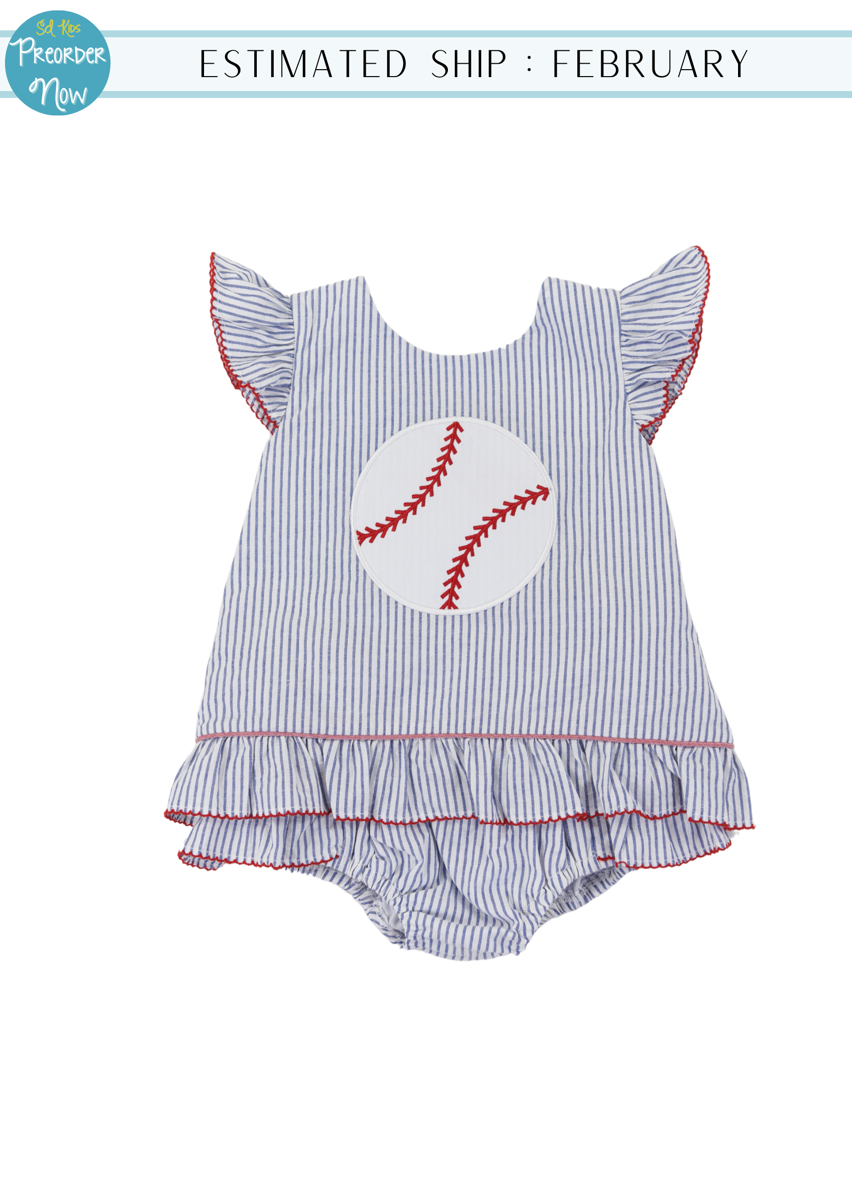 PO100: Spring Ball Girls Bloomer Set