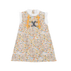 Girls Golden Autumn Dress