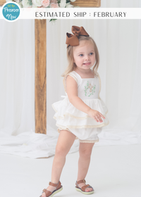 PO100: Linen Cross Bloomer Set