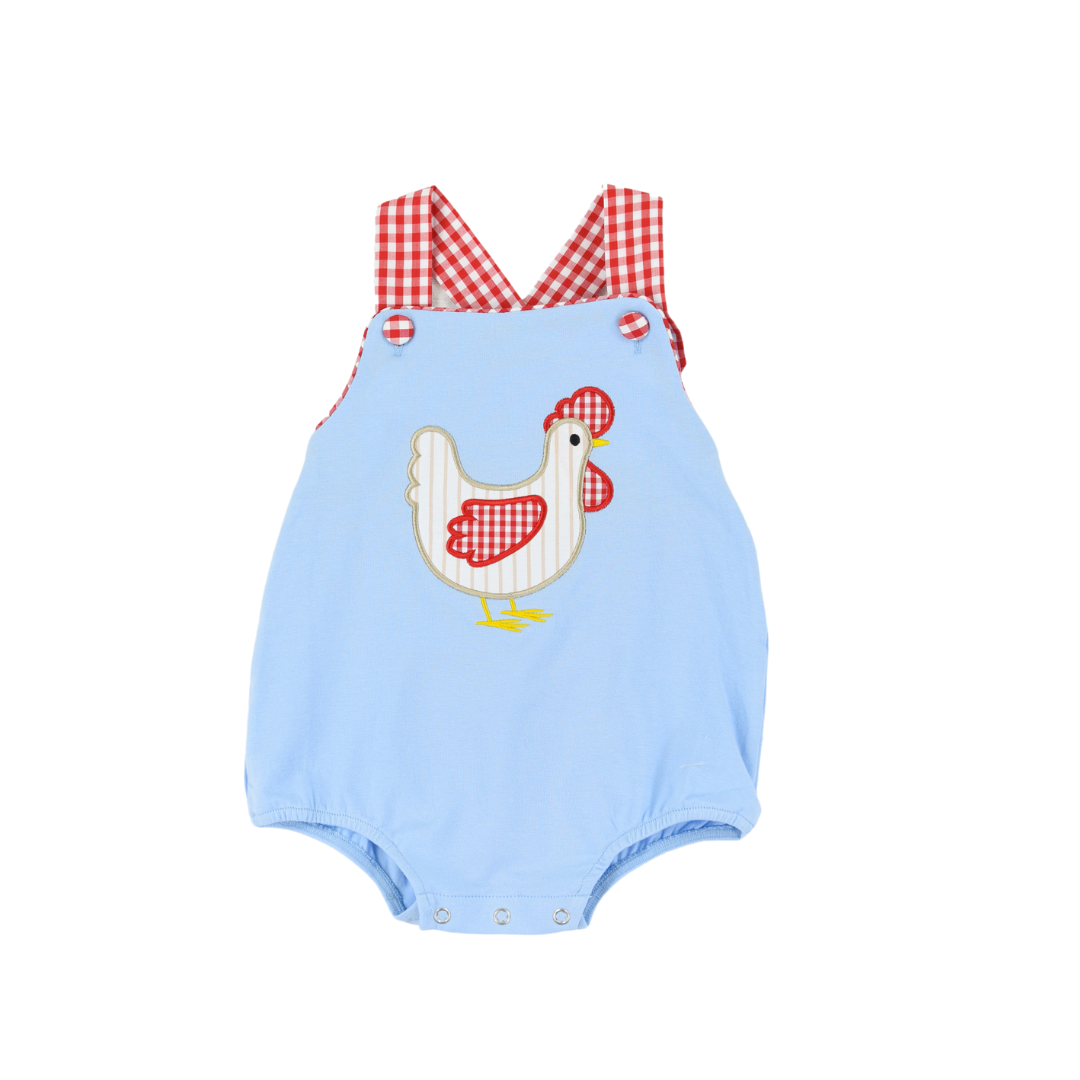 Chicken Applique Sunsuit