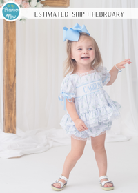 PO100: Spring Name Smock Bloomer Set