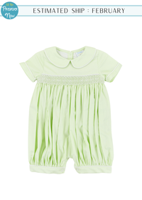 PO100: Elegant Smocked Boys Bubble