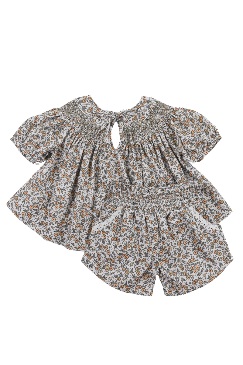 Girls Londyn Floral Short Set