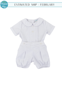 PO100: Easter Heirloom Boys Bubble Short Set