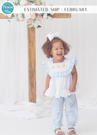 PO100: Bullion Duckies Girls Pants Set