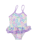 Girls Seeing Spots 1 Piece Swimsuit