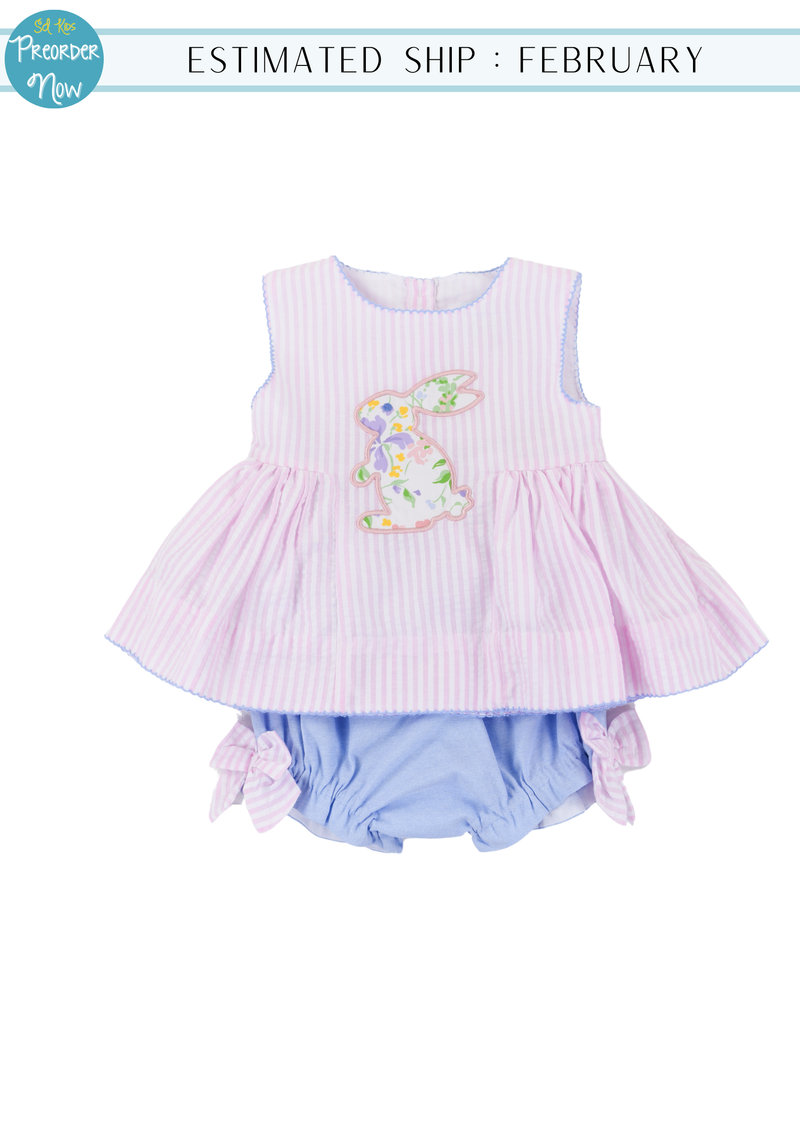 PO100: Bunny Hop Bloomer Set