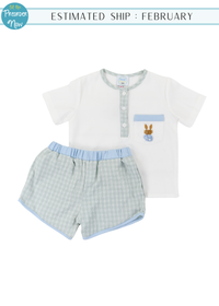 PO100: Bullion Bunnies Boys Short Set