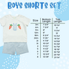 Boys Crayon Box Short Set