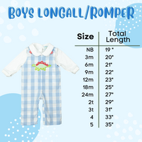 PO97: French Knot Santa Boys Longall