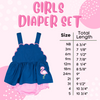 Girls Cute and Crabby Bloomer Set