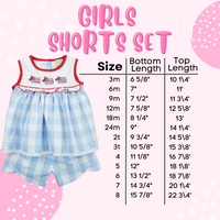 Girls Applique Pumpkin Short Set