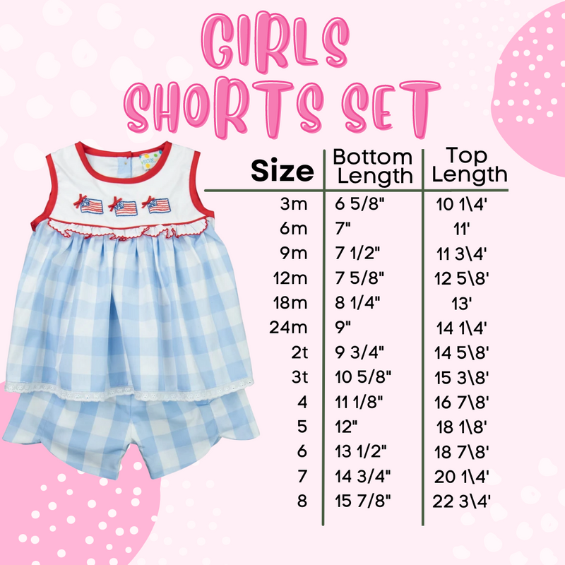 Girls Simple Summer Knit Short Set