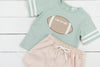 Boys Football Applique Short Set