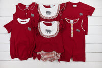 Girls Elephant Bloomer Set