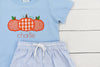 Boys Pumpkin Short Set