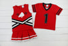 Girls Red Fan Zone Set