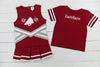 Girls Dark Red Fan Zone Set