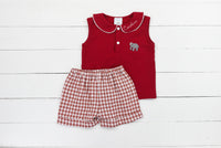 Girls Elephant Short Set