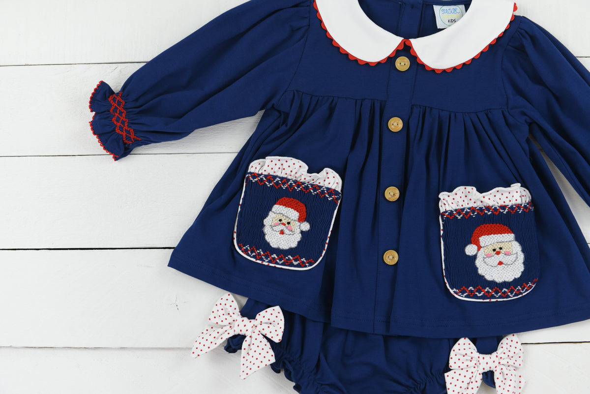 PO97: Here Comes Santa Clause Bloomer Set