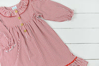 PO97: Red Stripe Nightgown