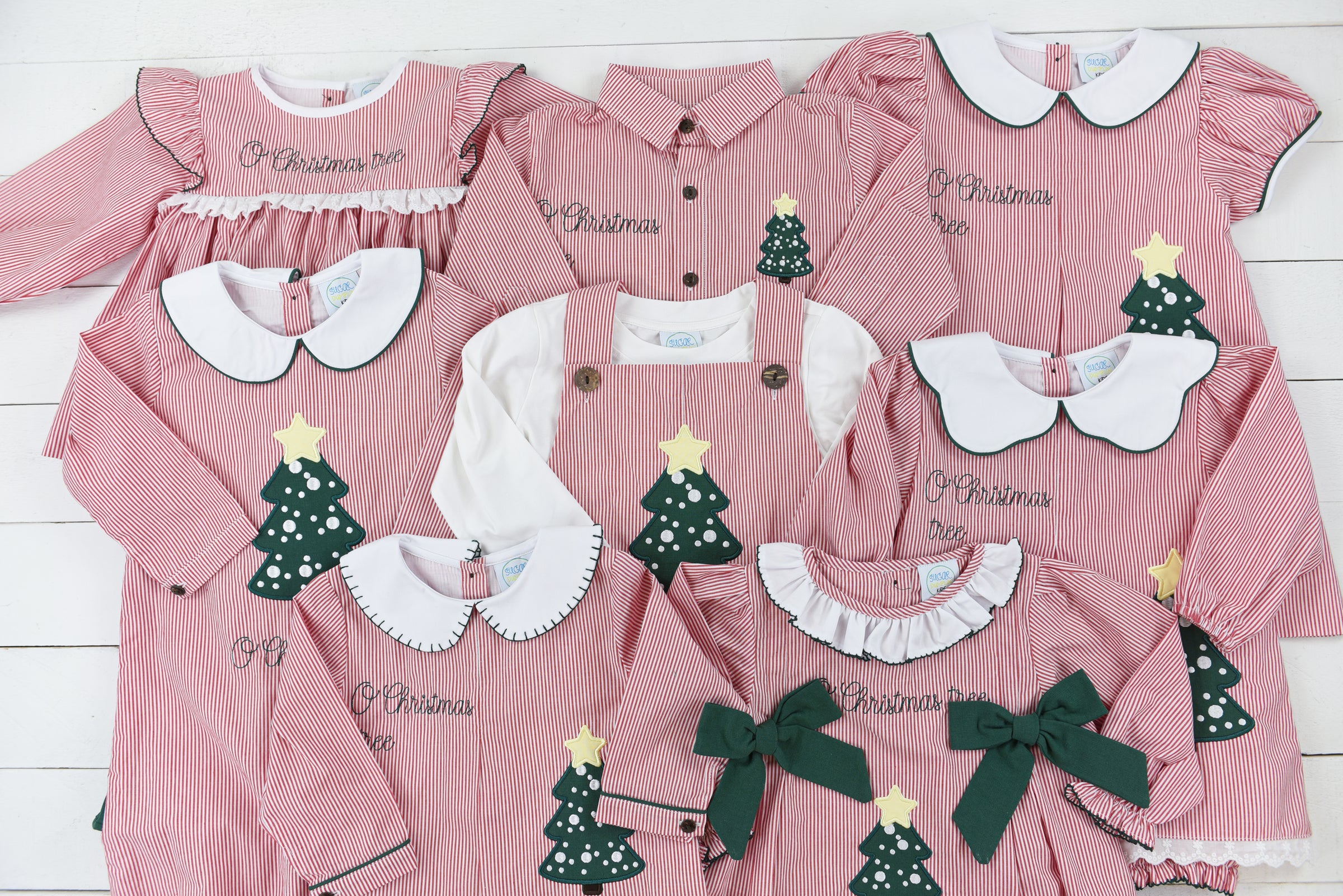 PO97: O' Christmas Tree Girls Pants Set