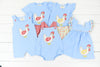 Chicken Applique Sunsuit