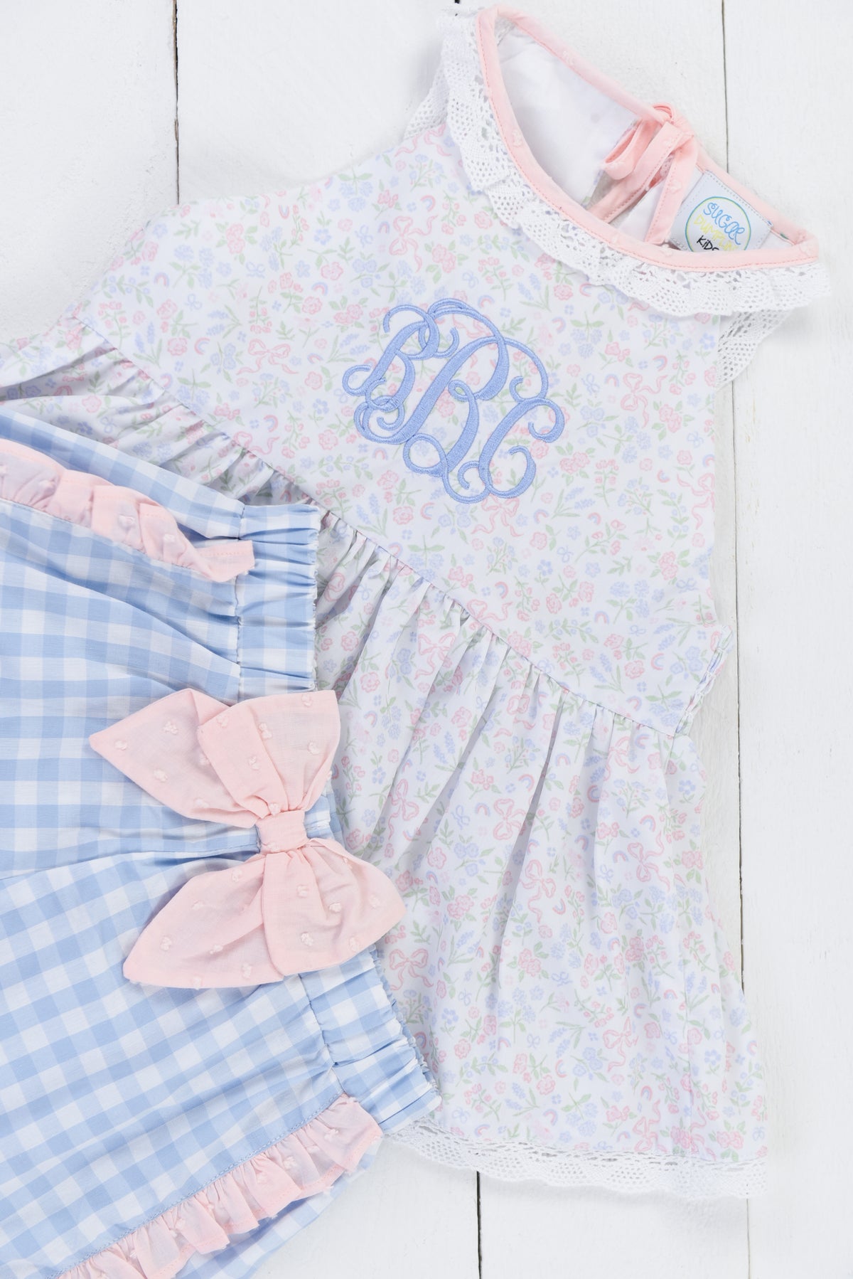 PO100: Sweet Spring Girls Short Set