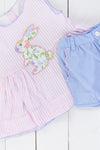 PO100: Bunny Hop Girl Short Set