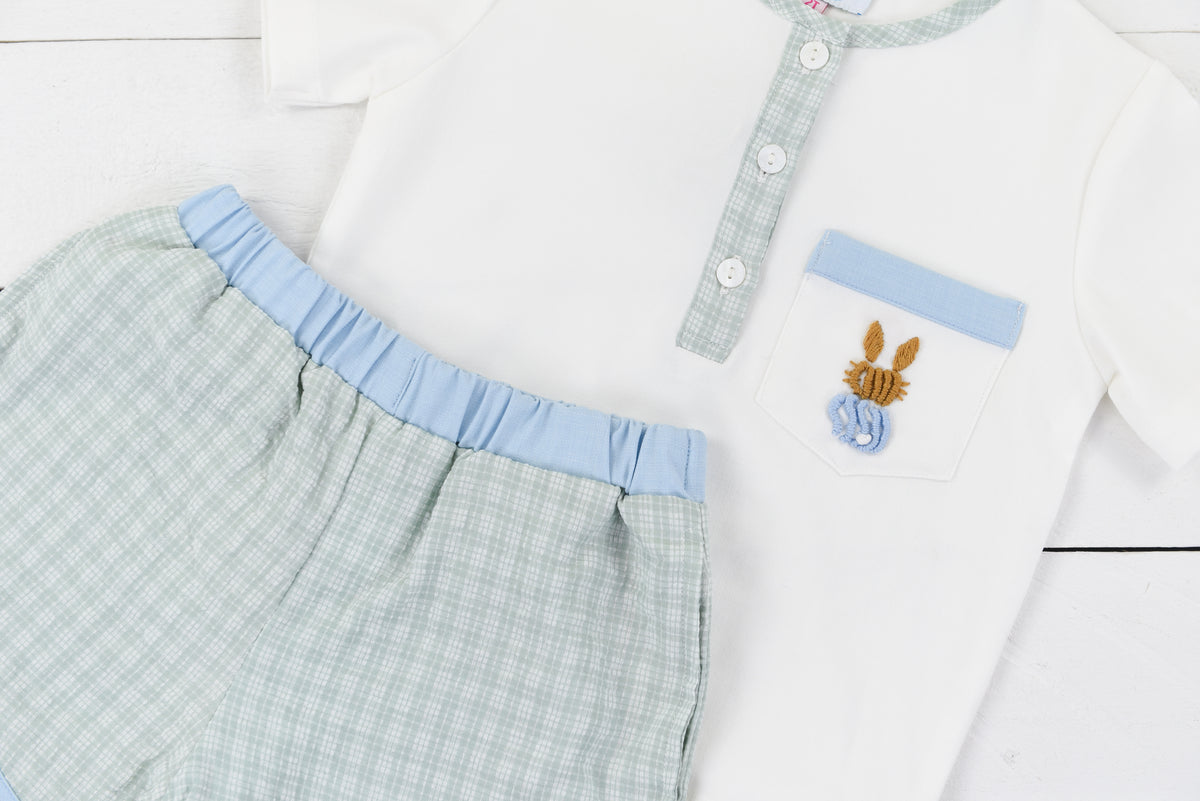 PO100: Bullion Bunnies Boys Short Set