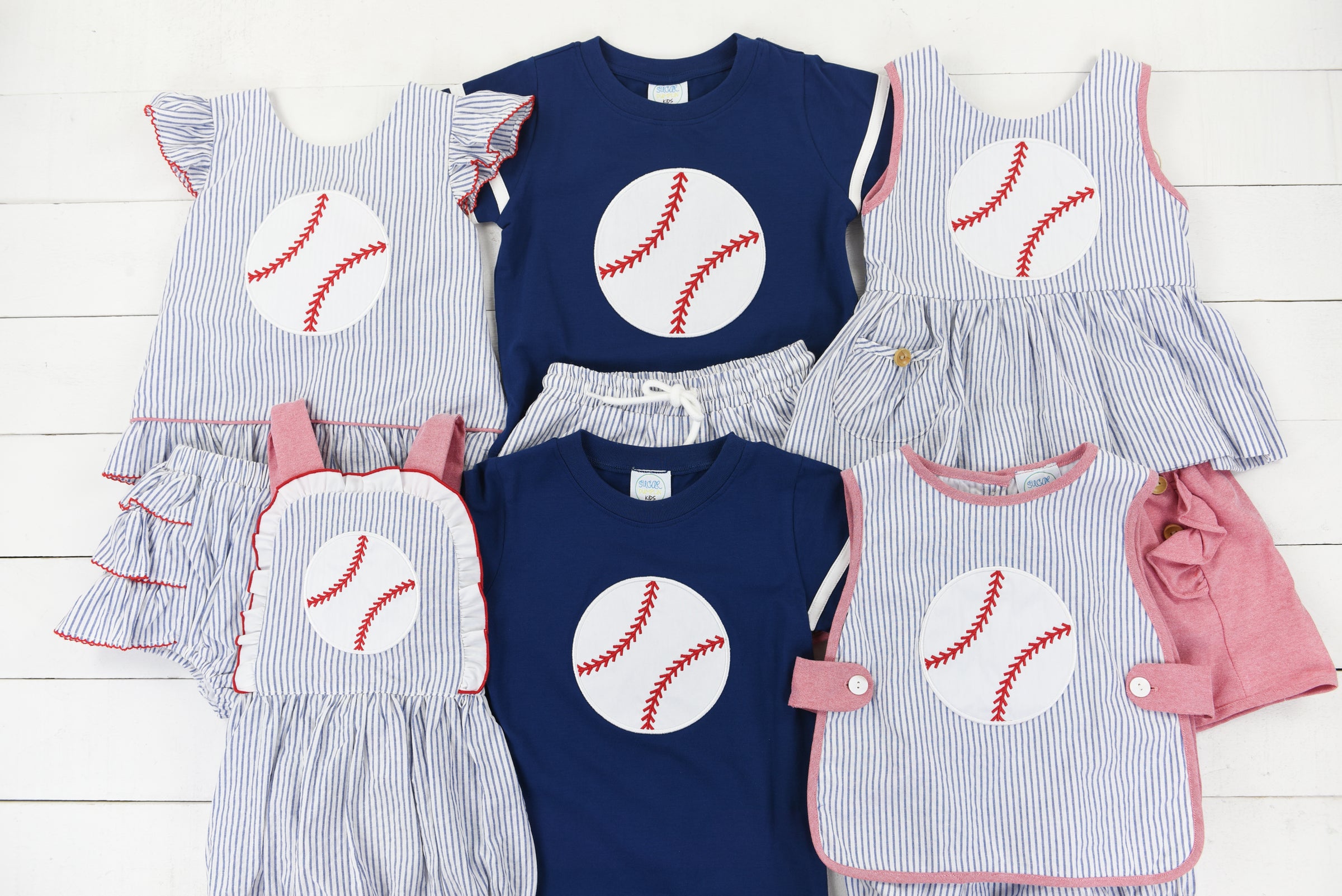 PO100: Spring Ball Girl Short Set