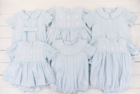 PO100: Embroidered Crosses Girls Bloomer Set