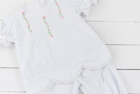 PO100: Easter Heirloom Girl Pants Set