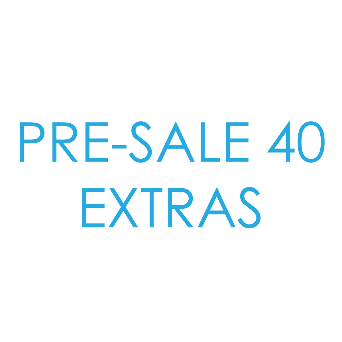 Winter Pre-Sale 40 ETRAS