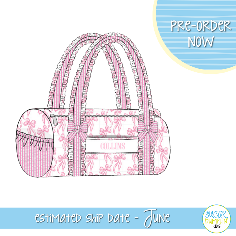 PO103: Ribbons and Lace Dufflebag