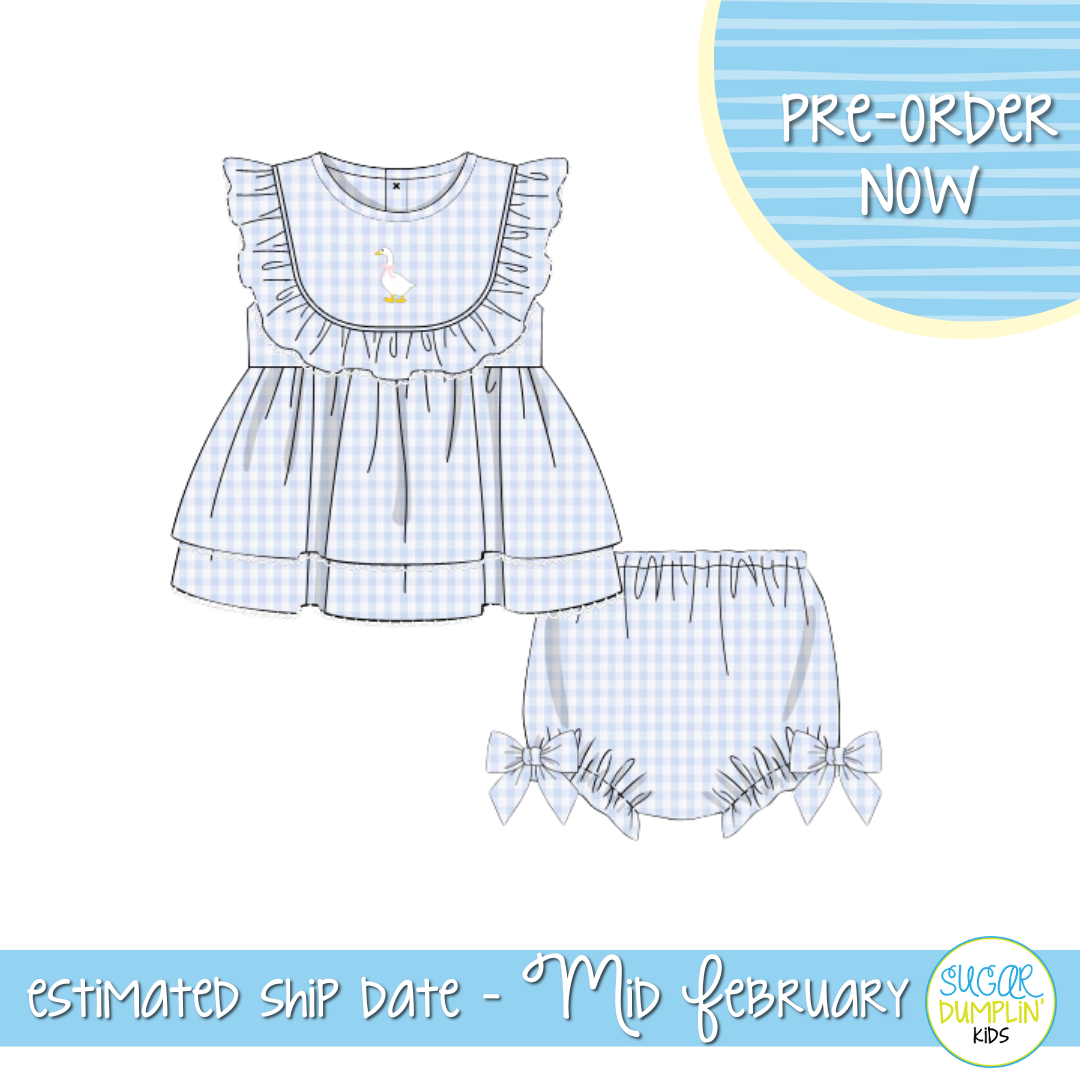 PO110: Silly Goose Girls Bloomer Set