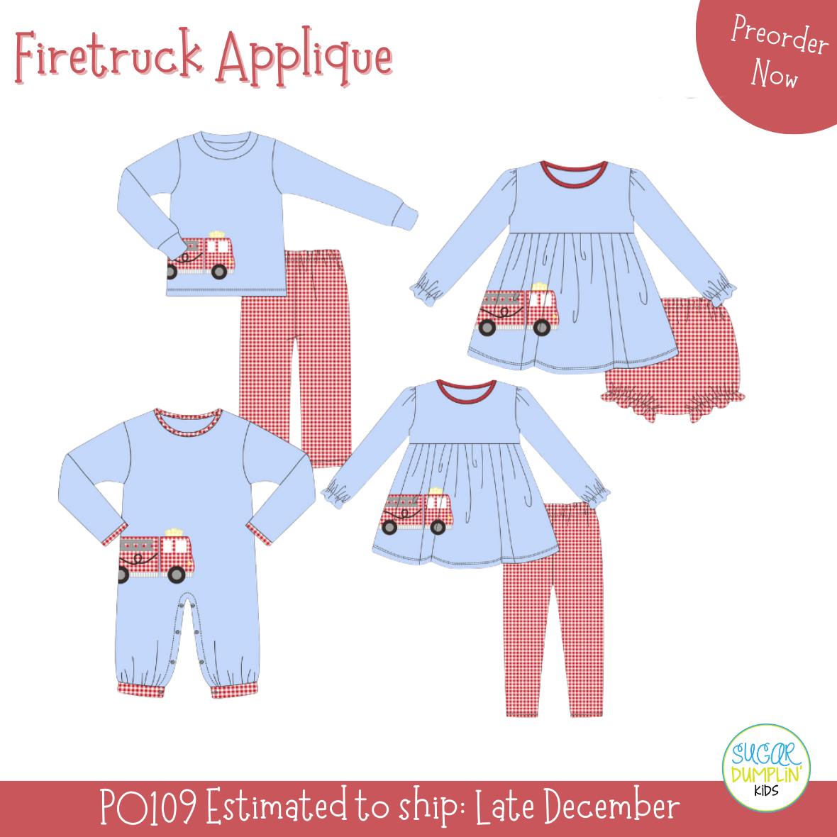 PO109: Little Engine Boys Romper