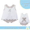 P0101: Sandy Shore Girls Bloomer Set