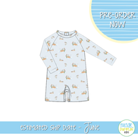 PO112: Mallard Boys Rashguard Swimsuit