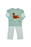 Boys Turkey Time Pant Set