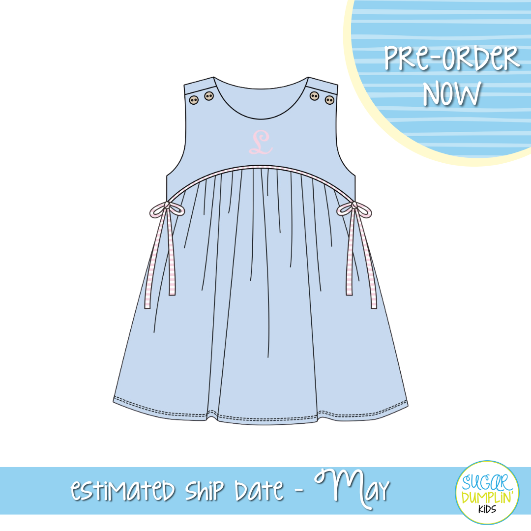 PO111: Playful Pastels Girls Dress