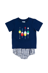 Boys Fishing Fun Diaper Set