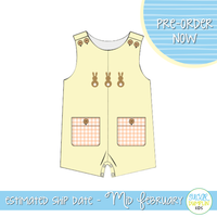 PO110: Bunny Tails Boys Shortall