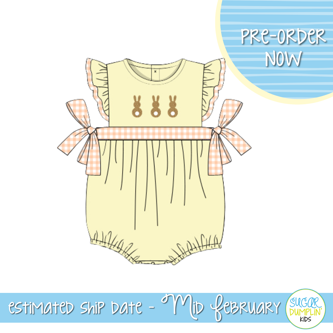 PO110: Bunny Tails Girls Bubble