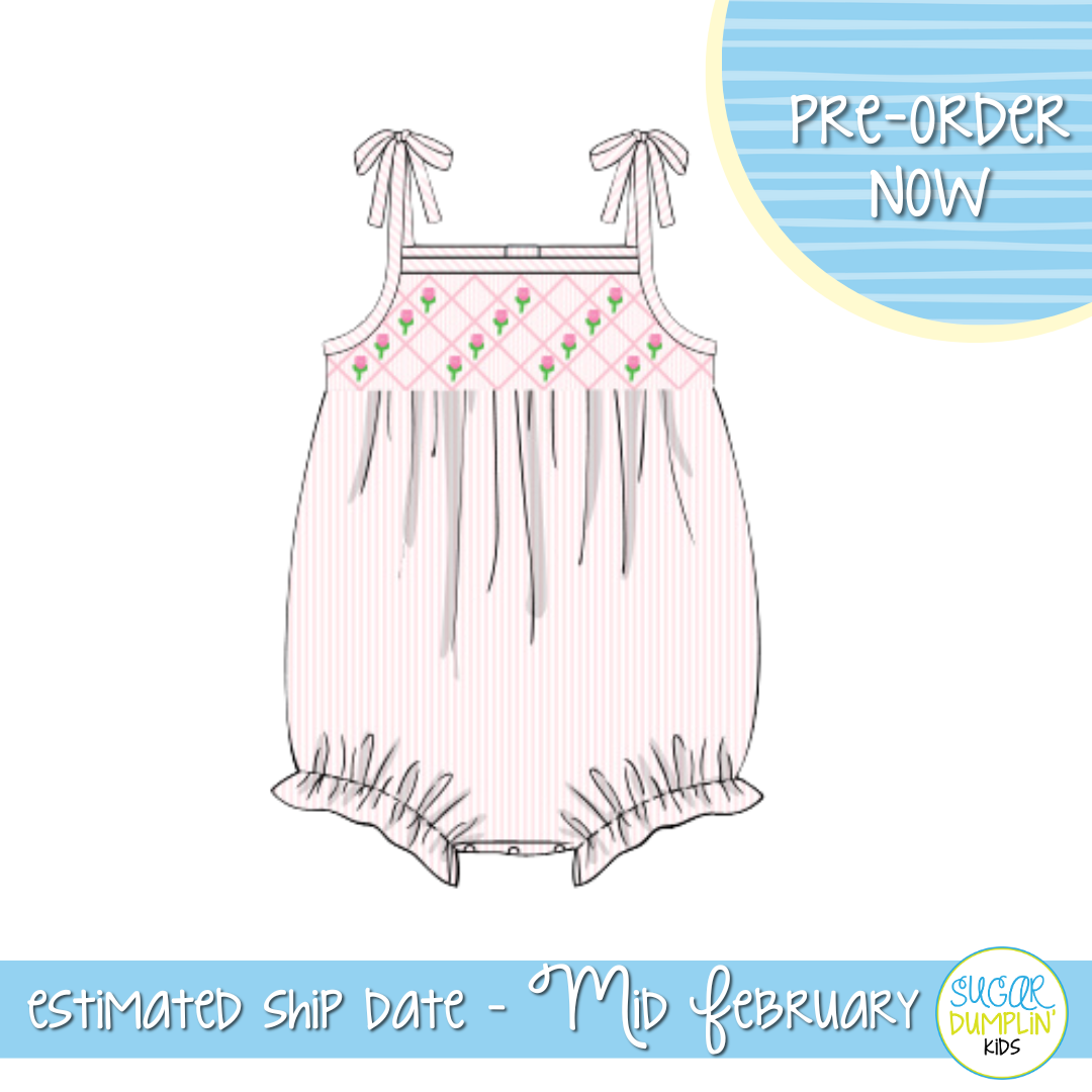 PO110: Pink Petal Girls Bubble