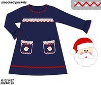 PO97: Here Comes Santa Clause Dress