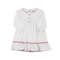 White Christmas Pj Girl Gown