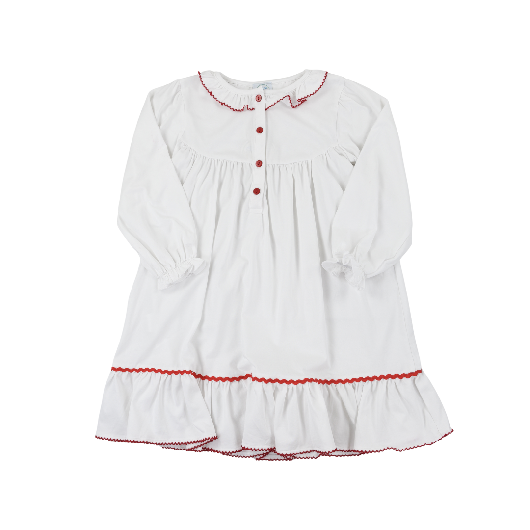 White Christmas Pj Girl Gown