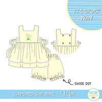 PO111: Darling Daffodil Girls Short Set