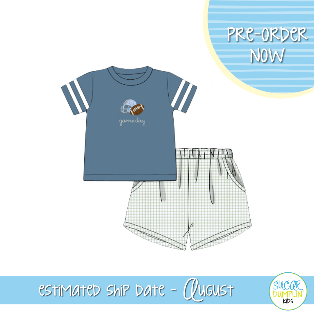 PO114: Friday Night Lights Boys Short Set